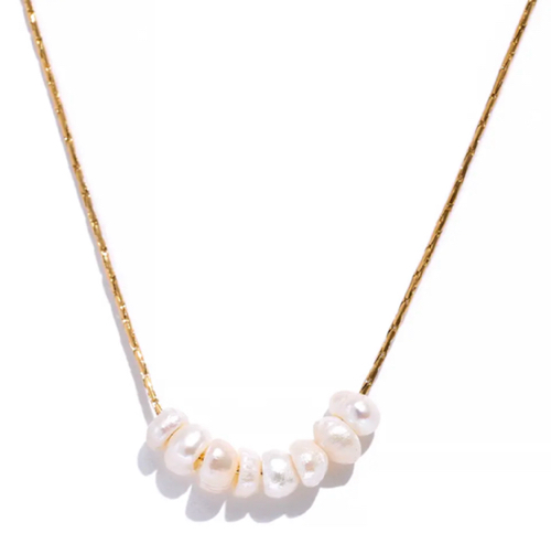 Cadena Steel 8 perlas