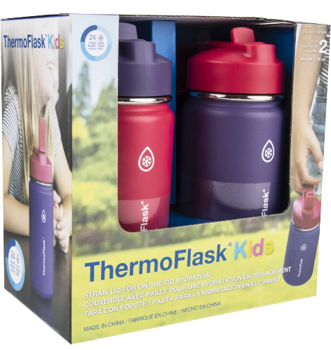 Botella Thermoflask kids 12 oz 2 pack