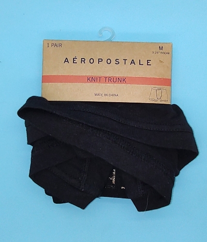 Boxer Aeropostale negro talla M y XL