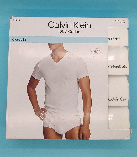 Camiseta 4 pack blancas