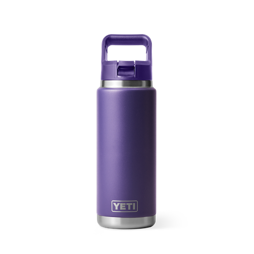 Botella YETI 26 Oz morada pajilla