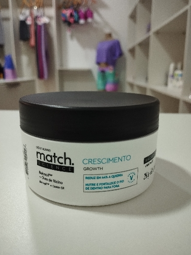 Máscara match crescimento