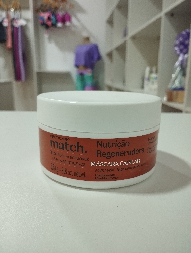 Máscara match nutrição