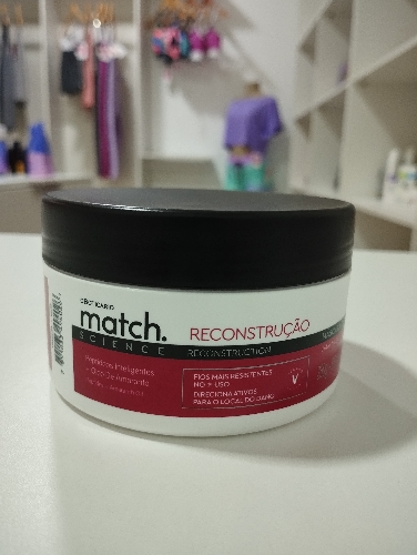Máscara match reconstrução