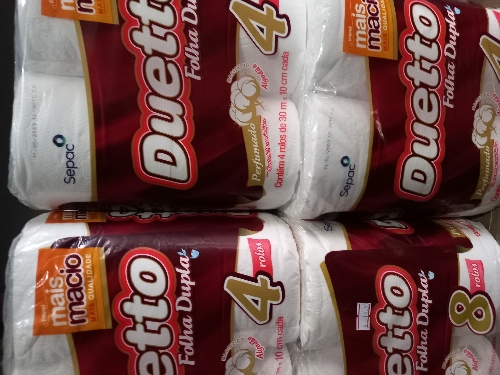 Papel Higiênico Duetto c/4 rolos