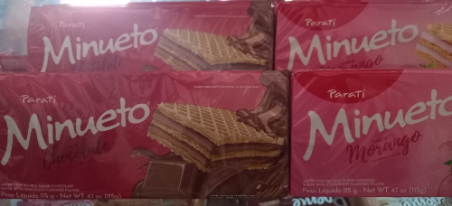 Waffer chocolate/morango