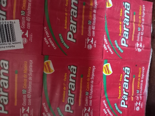 Caixa Fósforos Paraná