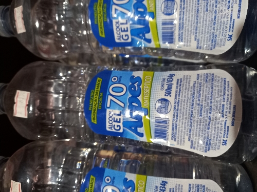 Álcool em gel 70 500ml