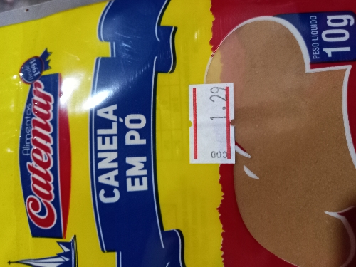 Canela em pó 10g