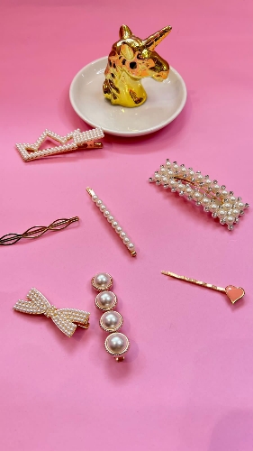 Pinzas de perlas