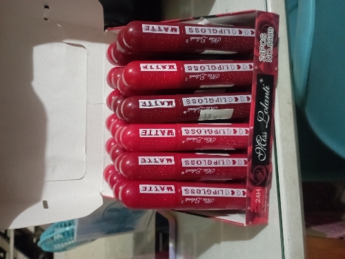 Labial rojo mate