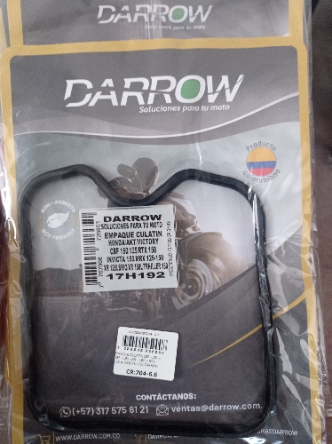 EMPAQUE CULATIN CBF 125 - 150 / XR 150 / RTX 150 / INVICTA 150 / MRX 125 / MRX 150 / TRHILLER 150 (DARROW)
