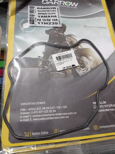 EMPAQUE CULATIN FZ 16 / SZ 16 R