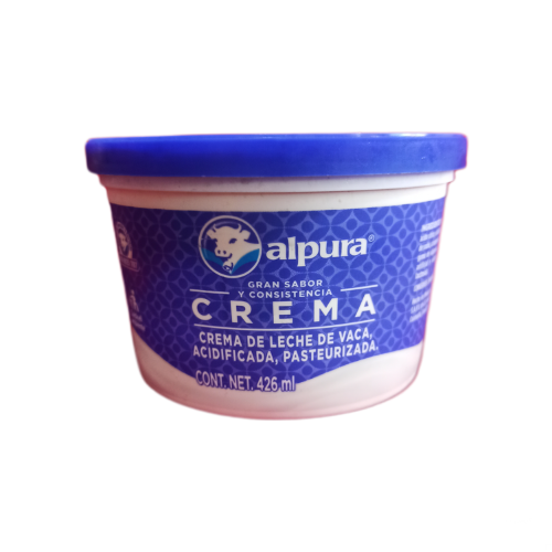 A219 Crema de leche Alpura 426 ML.