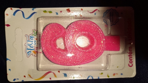 VELAS N° 6 ROSA