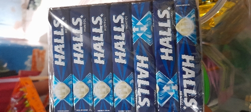 PASTILHA HALLS MENTOL 21 UNIDADES
