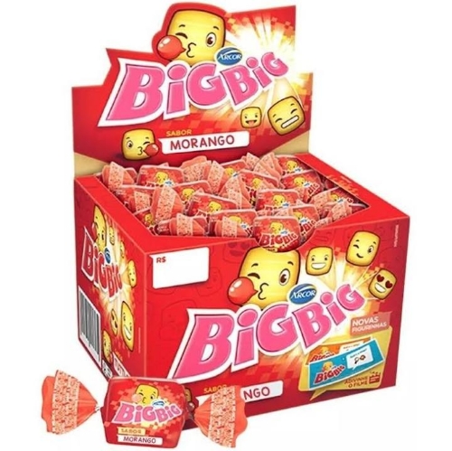 BIG BIG ARCOR MORANGO 350G