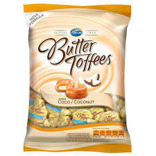 BALAS  BUTER TOFFEES COCO 500G