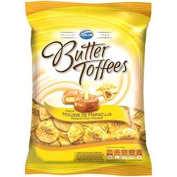 BALAS BUTER TOFFEES MARACUJA 500G