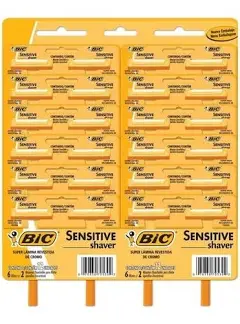 APARELHO BIC SENSITIVE  / 24 UNIDADES