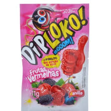 PIRULITO DIPLOKO BOOM FRUTAS VERMELHA