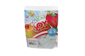 BOLAS DE SOPRAR 6.5 BRANCO/ 50 UN