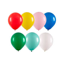 BOLAS DE SOPRAR 6.5 COLORIDO/ 50 UN