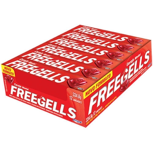 PASTILHA FREEGELLS CEREJA / 12 UN