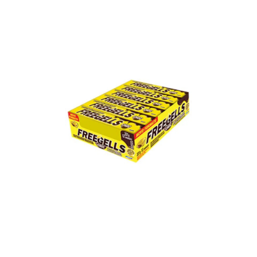 PASTILHA FREEGELLS MARACUJA/ CHOC / 12 UN