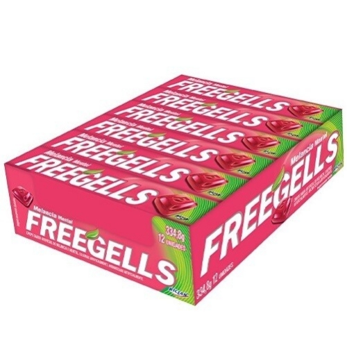 PASTILHA FREEGELLS MELANCIA / 12 UN