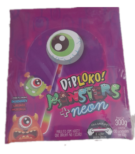 PIR DIPLOKO MOSTER NEON 300G / 30 UN