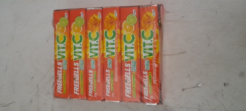 PASTILHA FREEGELLS PLAY VIT C 334,8G / 12 UN