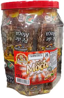PÉ DE MOÇA MENDOLANDIA 1,02KG/ 30 UN