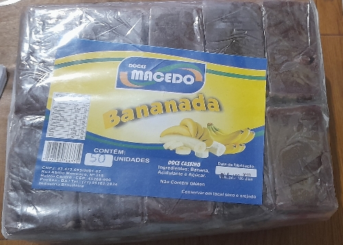 BANANADA DOCES MARCEDO/ 50 UN