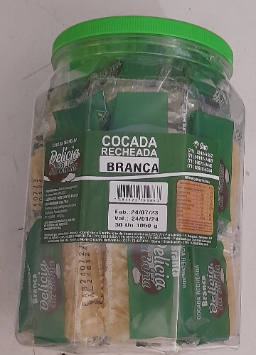 COC RECH BRANCA DEL D BAHIA 1050KG / 30 UN