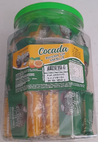 COCADA RECH MARACUJA DEL D BAH 1050KG / 30 UN