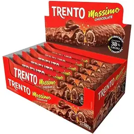 WAFER TRENTO MASSIMO CHOC 480G/ 16 UN