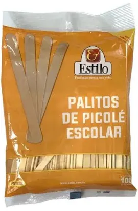 PALITO DE PICOLÉ  ESTILO/ 100 UN
