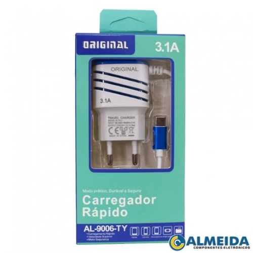 Carregador Tipo C 3.1 PROMOCIONAL