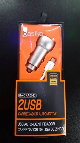 Carregador Veicular Basike V8