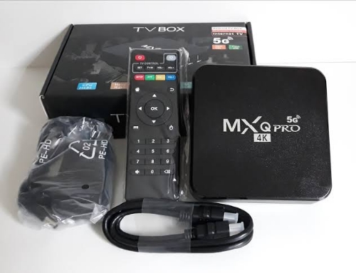 Tv Box MXQ pro 128GB + 512