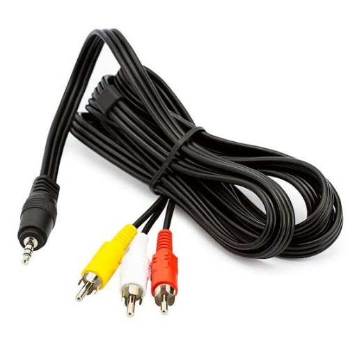 CABO AUDIO E VÍDEO P2 COM 3 RCA
