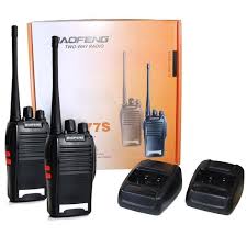 Kit 2 Radio Walk Talk Comunicador 16 Ch 12km Baofeng 777s Ht