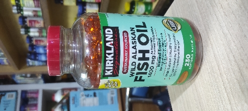 FISH OIL 1400MG 230 SOFTGELS KIRKLAND