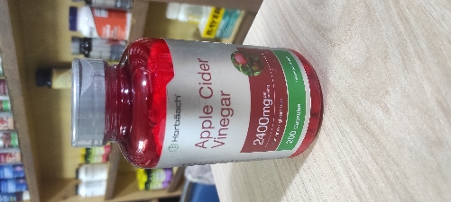 APPLE CIDER VINEGAR 2400MG 200CAPSULAS HORBÄACH