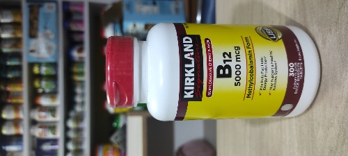 B12 5000mcg 300 Tabletas KIRKLAND