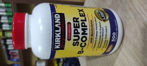 SUPER B-COMPLEX 500TABLETS KIRKLAND