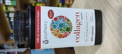 Collagen + Biotin 390 tabletas YOUTHEORY