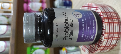 PROBIOTIC -14 6 billones 200 tabletas HORBÄACH