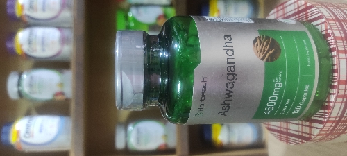 ASHWAGANDHA 450MG 120 CAPSULAS HORBAACH